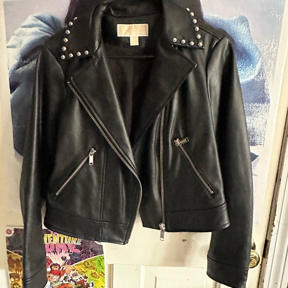 Micheal Kors leather jacket
